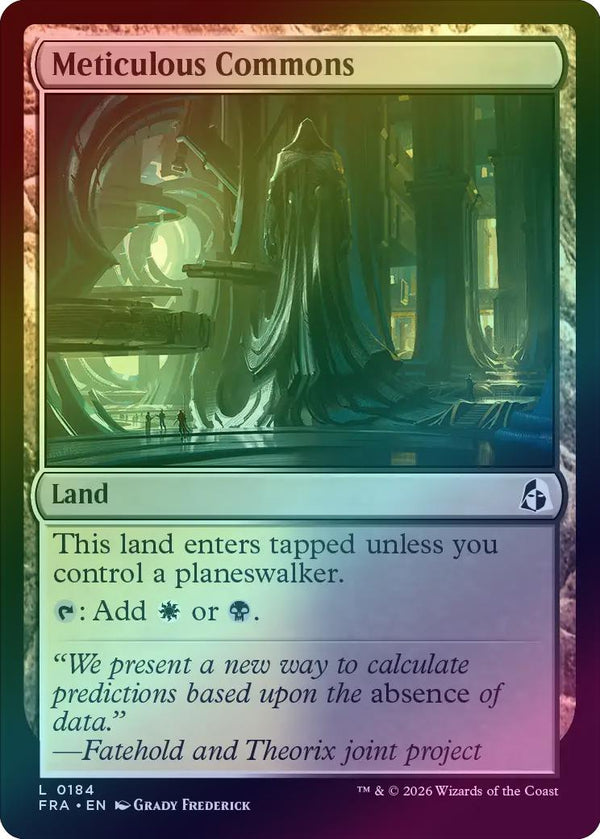 Meticulous Commons (Foil) (FRA)