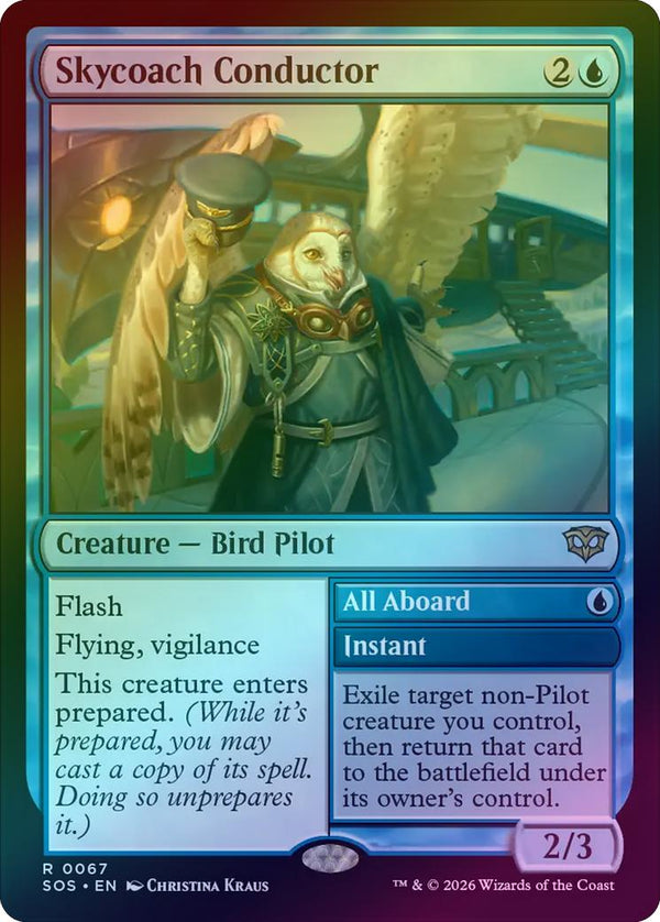 Skycoach Conductor // All Aboard (Foil) (SOS)