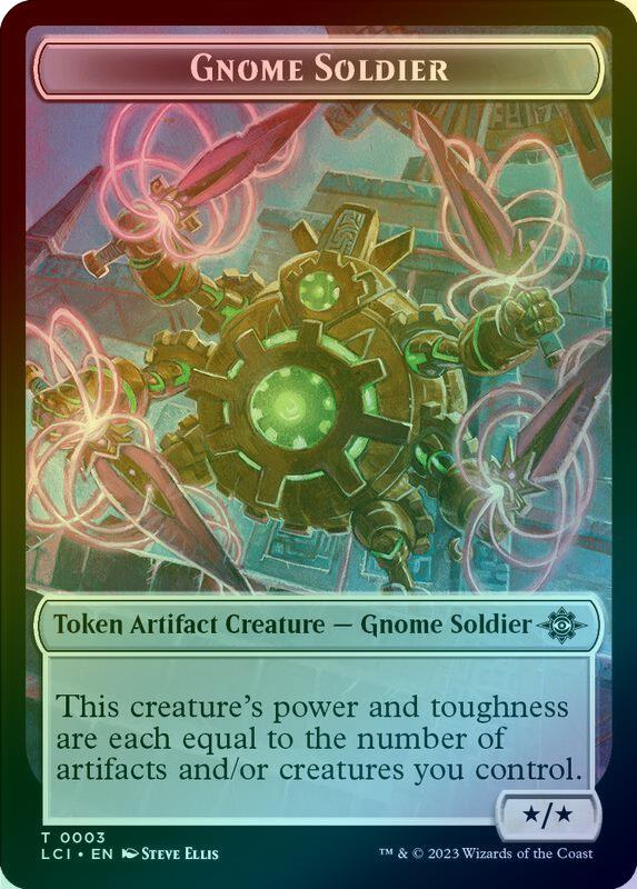 Treasure (002) // Gnome Soldier Token (Foil) (TREX)