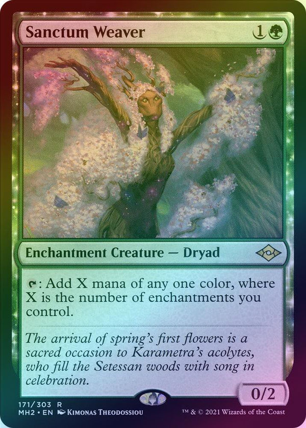 Sanctum Weaver (Foil) (MH2)