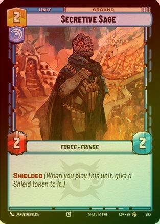Secretive Sage - 563 - Common (Foil)
