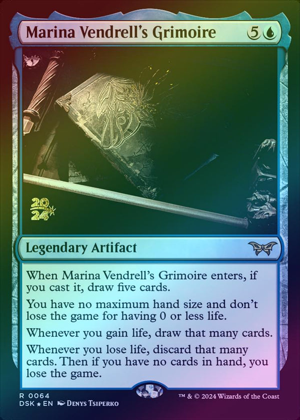 Marina Vendrell's Grimoire - Prerelease Promo (Foil) (PDSK)