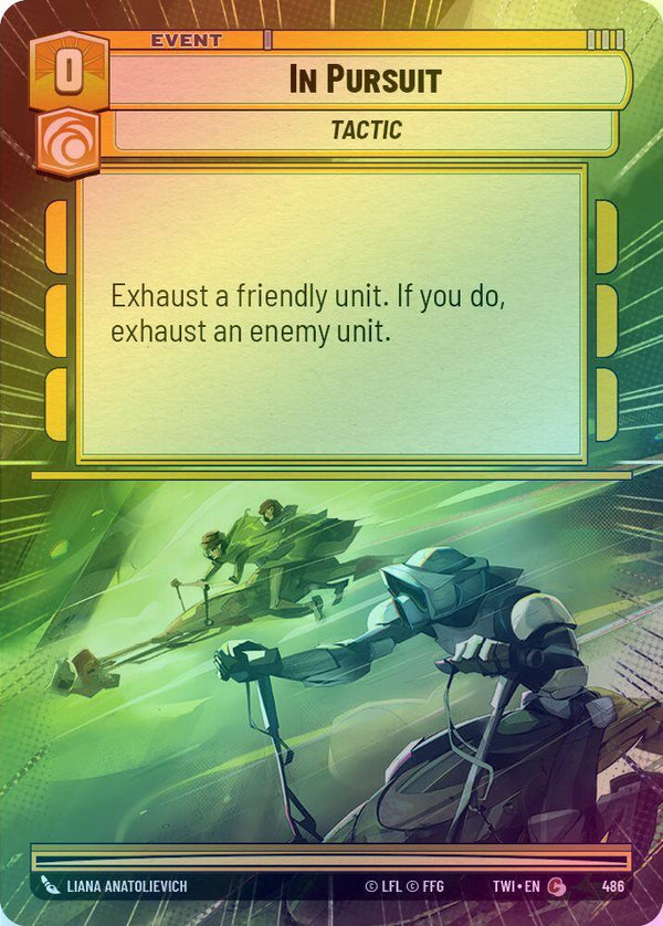 In Pursuit (Hyperspace) - 486 - Common (Foil)