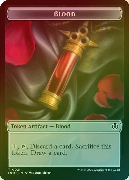 Blood // Vampire (007) Token (Foil) (TINR)