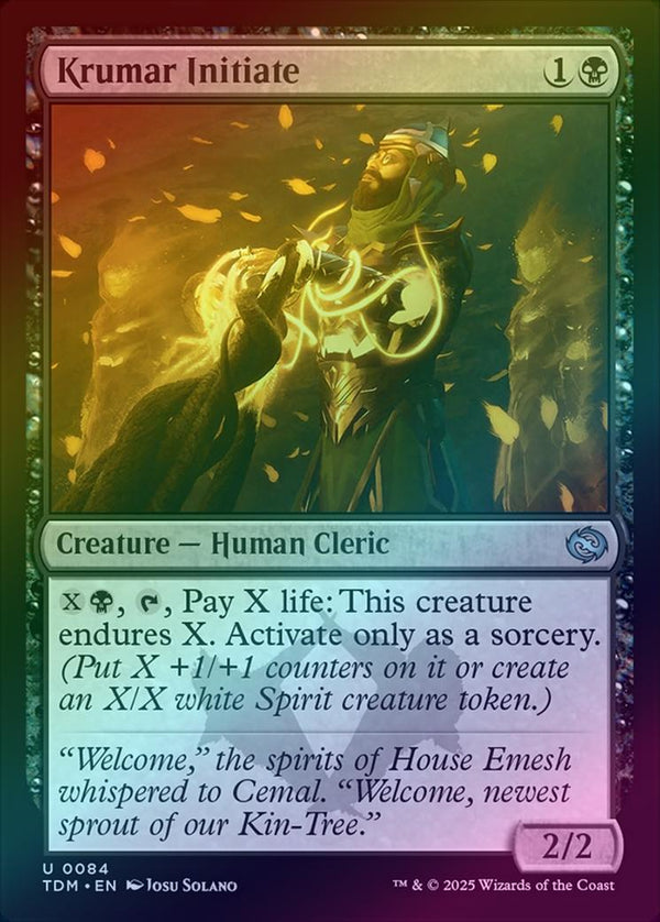 Krumar Initiate (Foil) (TDM)