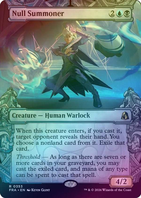 Null Summoner - Sculptor's Stronghold Showcase (Foil) (FRA)
