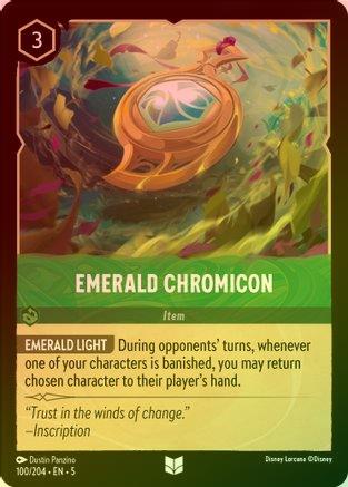 Emerald Chromicon - 100/204 - Uncommon (Foil)