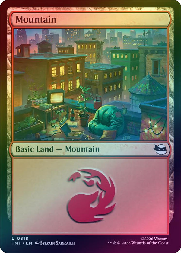 Mountain (318) (Foil) (TMT)