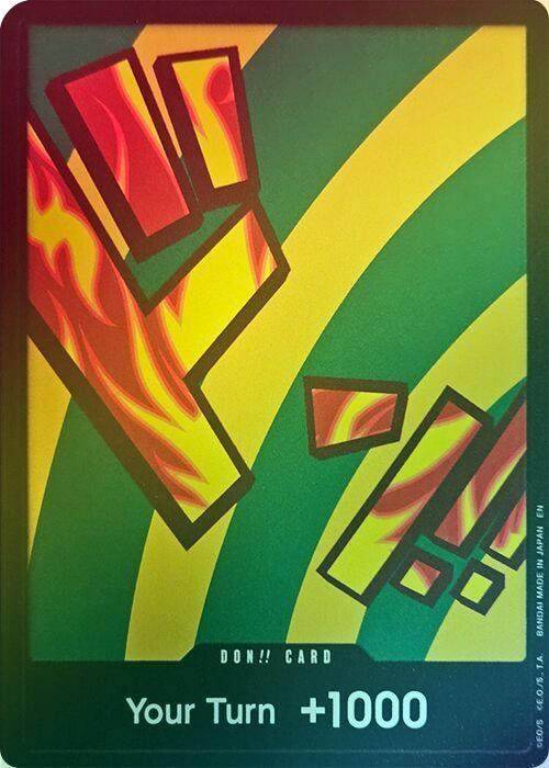 DON!! Card (Foil) (Hannyabal) - PRB02 - DON!!