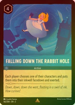 Falling Down the Rabbit Hole - 162/204 - Rare (Foil)