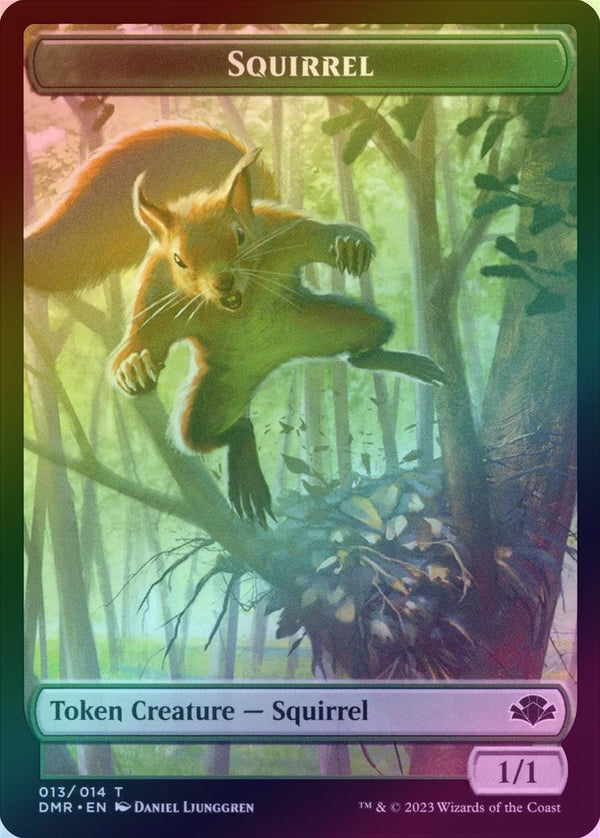Squirrel Token (Foil) (TDMR)