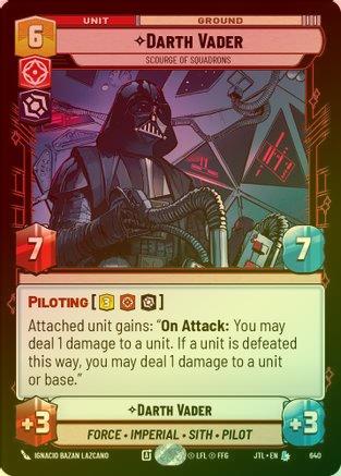Darth Vader - Scourge of Squadrons - 640 - Legendary (Foil)