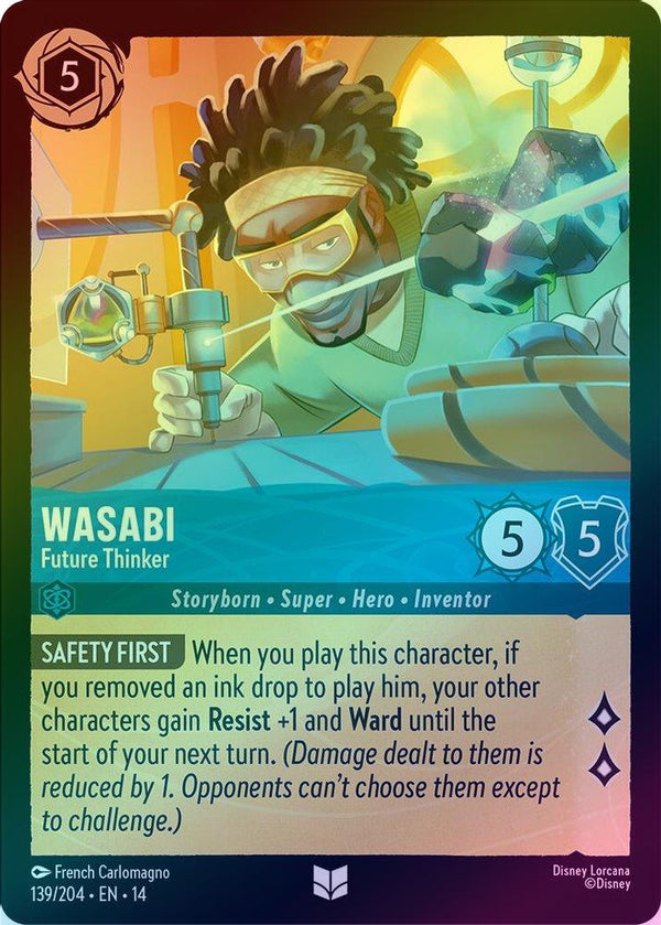 Wasabi (Future Thinker) - 139/204 - Uncommon (Foil)