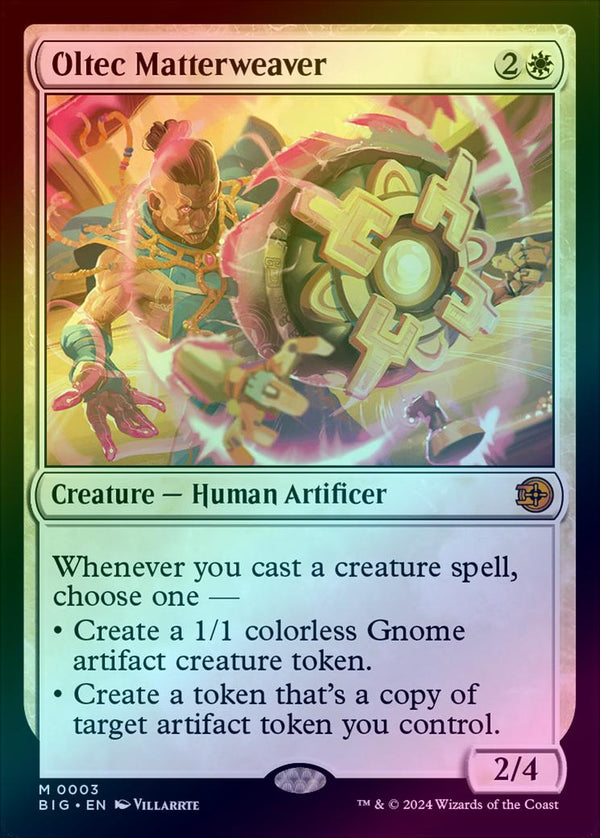 Oltec Matterweaver (Foil) (BIG)