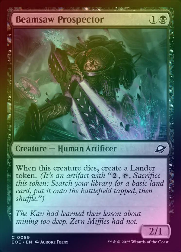 Beamsaw Prospector (Foil) (EOE)