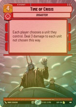 Time of Crisis (Hyperspace) - 917 - Rare (Foil)