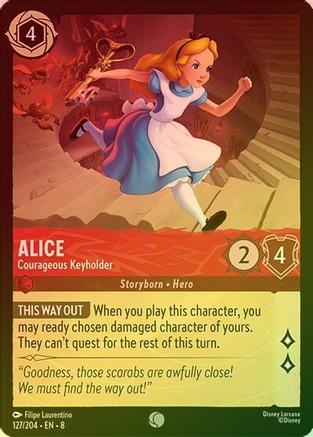 Alice (Courageous Keyholder) - 127/204 - Common (Foil)