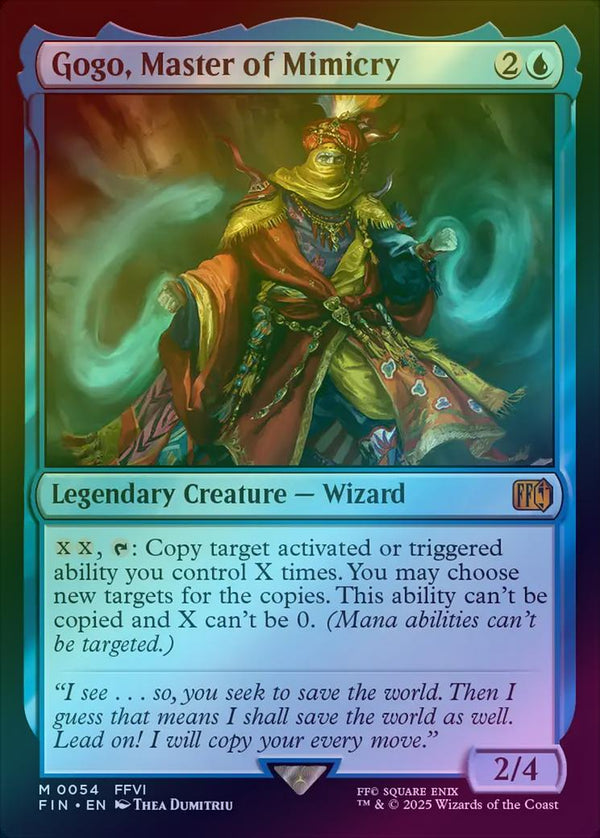 Gogo, Master of Mimicry (Foil) (FIN)