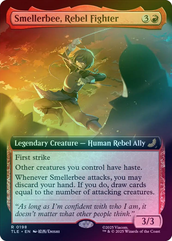Smellerbee, Rebel Fighter - Extended Art (Foil) (TLE)