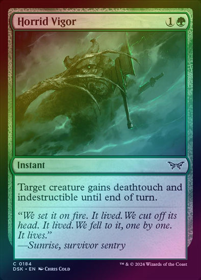 Horrid Vigor (Foil) (DSK)