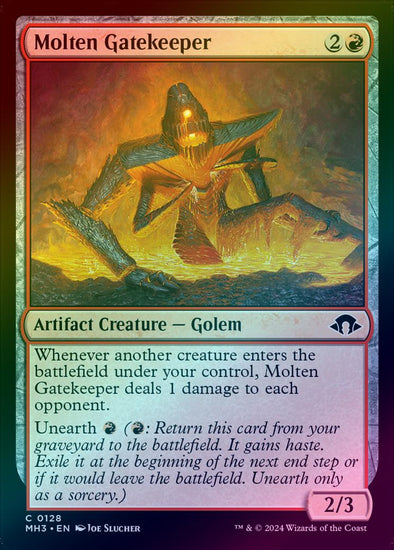 Molten Gatekeeper (Foil) (MH3)