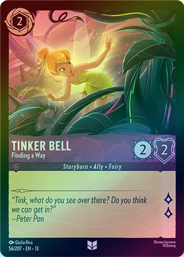 Tinker Bell (Finding a Way) - 56/207 - Uncommon (Foil)
