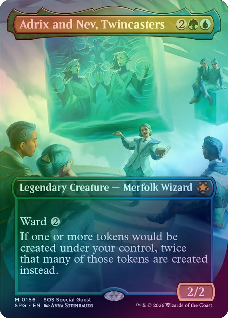 401 Games Canada - Adrix and Nev, Twincasters - Borderless (Foil) (SPG)