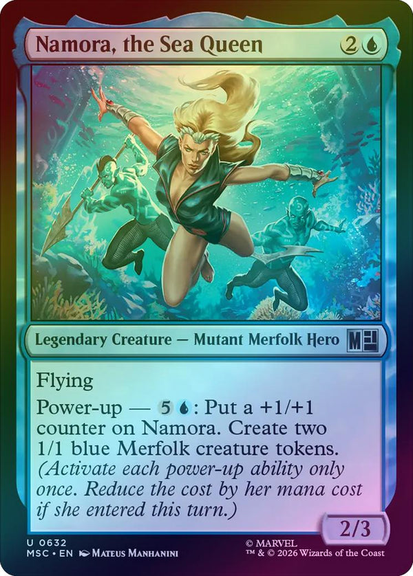 Namora, the Sea Queen (Foil) (MSC)
