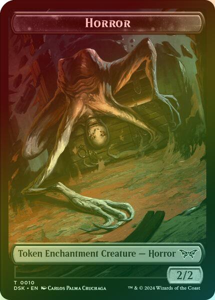 Horror // Glimmer Token (Foil) (TDSK)