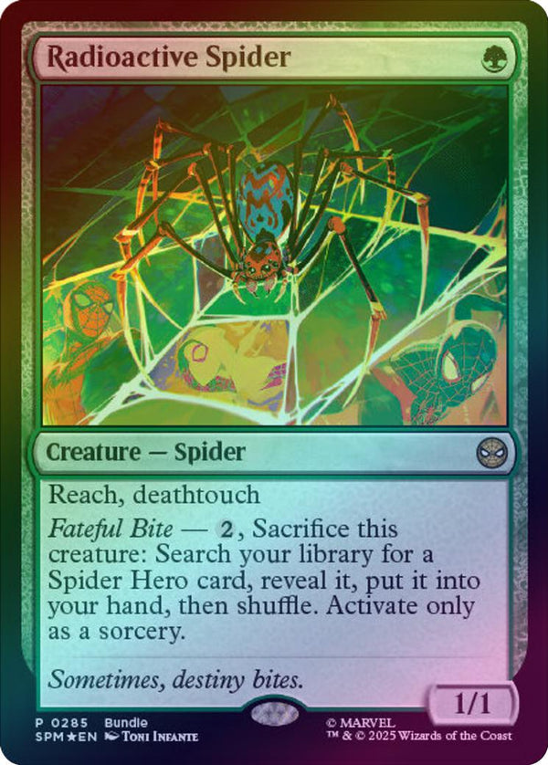 Radioactive Spider - Bundle Promo (Foil) (SPM)