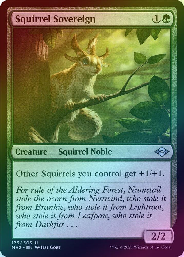 Squirrel Sovereign (Foil) (MH2)