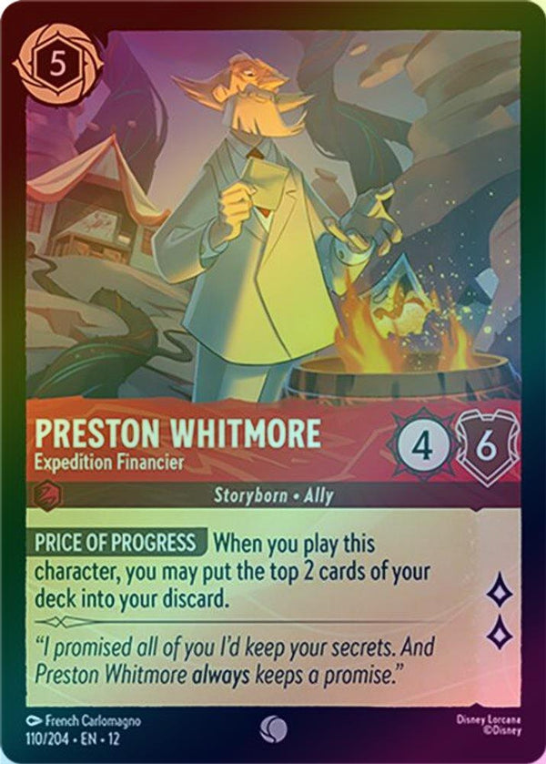 Preston Whitmore (Expedition Financier) - 110/204 - Common (Foil)