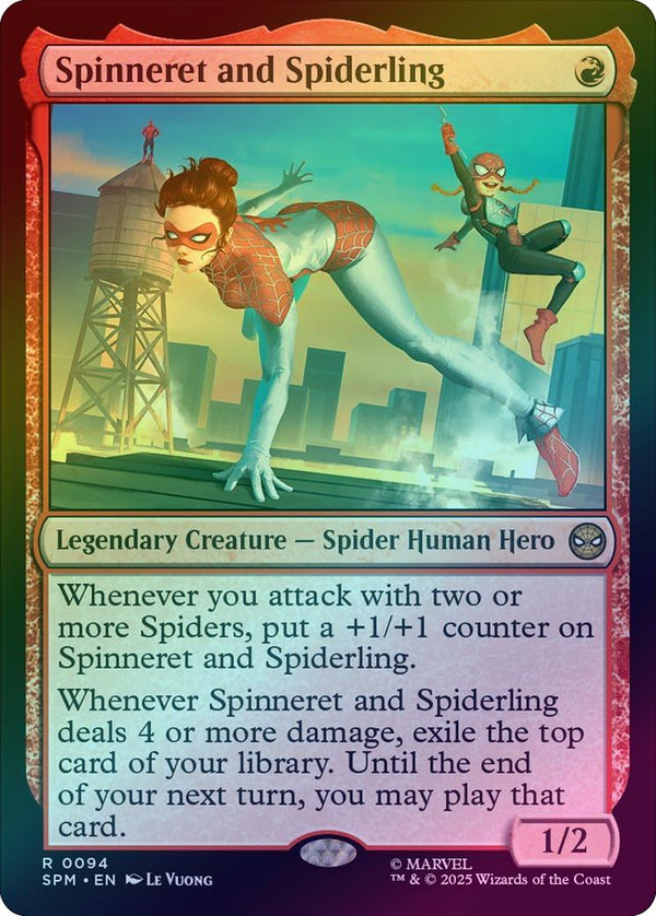 Spinneret and Spiderling (Foil) (SPM)