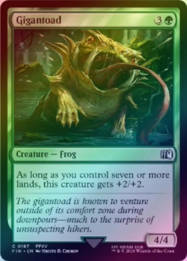 Gigantoad (Foil) (FIN)