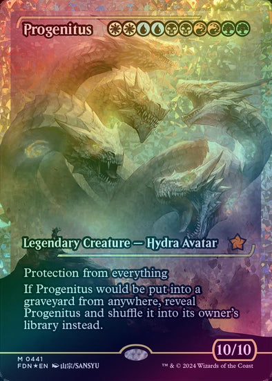 401 Games Canada - Progenitus - Japan Showcase - English Language (Fracture Foil) (FDN) 401 Games Canada - Progenitus - Japan Showcase - English Language (Fracture Foil) (FDN)