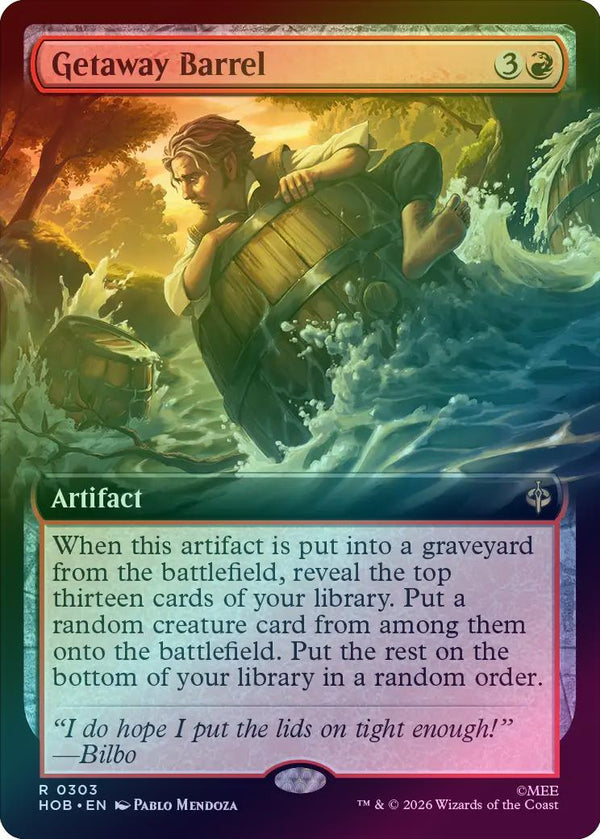 Getaway Barrel - Extended Art (Foil) (HOB) (Pre-Order)