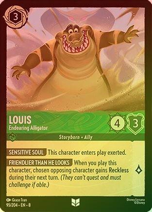 Louis (Endearing Alligator) - 95/204 - Uncommon (Foil)