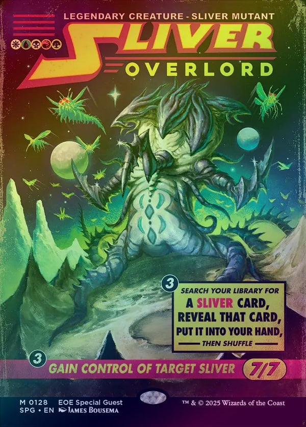 Sliver Overlord - Borderless (Foil) (SPG)