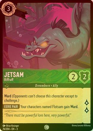 Jetsam (Riffraff) - 76/204 - Common (Foil)