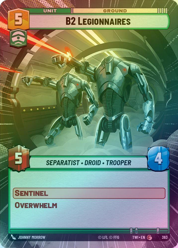B2 Legionnaires (Hyperspace) - 383 - Common (Foil)