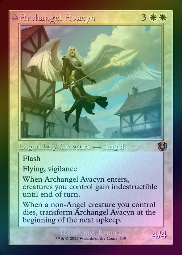Archangel Avacyn // Avacyn, the Purifier - Retro Frame (Foil) (INR)