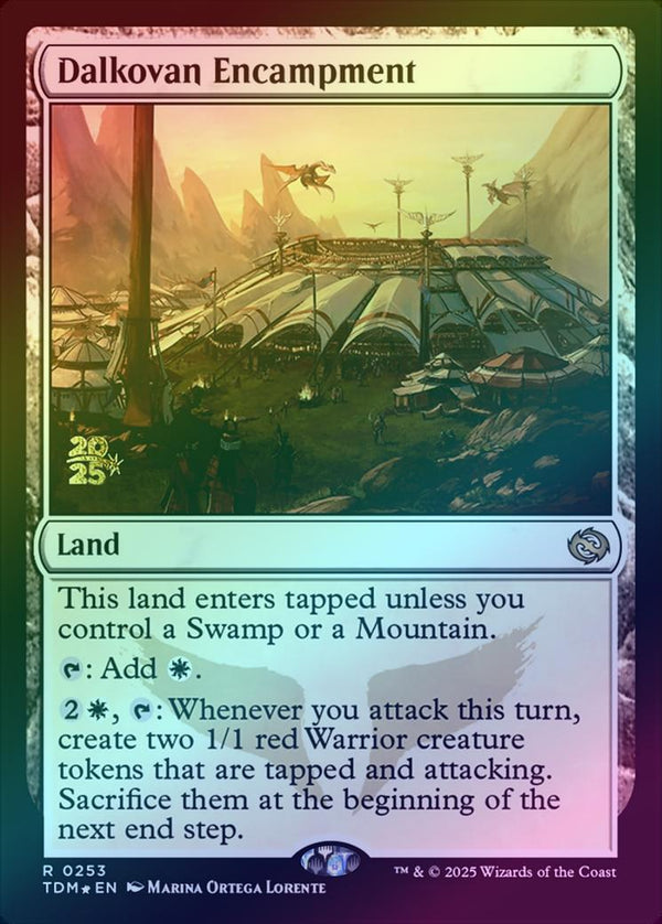 Dalkovan Encampment - Prerelease Promo (Foil) (PTDM)