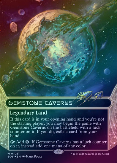 401 Games Canada - Gemstone Caverns - Borderless (Galaxy Foil) (EOS)