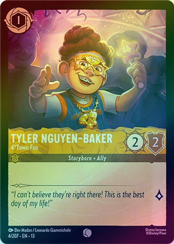 Tyler Nguyen-Baker (4*Town Fan) - 4/207 - Common (Foil)
