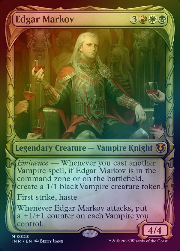 Edgar Markov - Fang Frame Showcase (Foil) (INR)