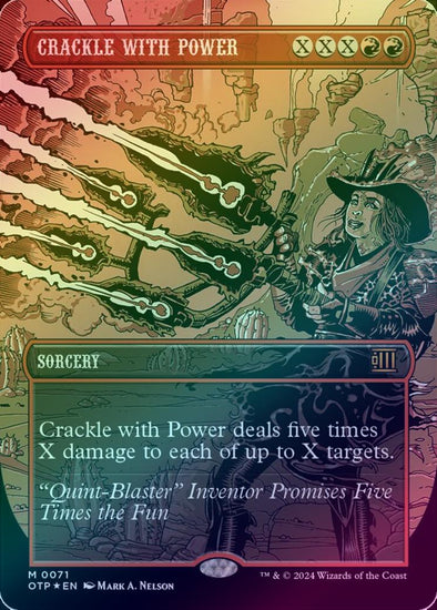 Crackle with Power (Textured Foil) (OTP)