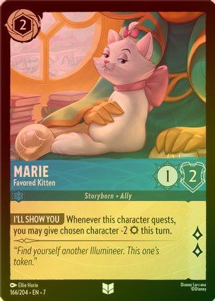 Marie (Favored Kitten) - 166/204 - Uncommon (Foil)