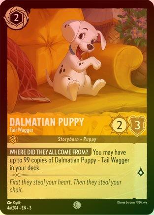 Dalmatian Puppy (Tail Wagger) - 4a/204 - Common (Foil)