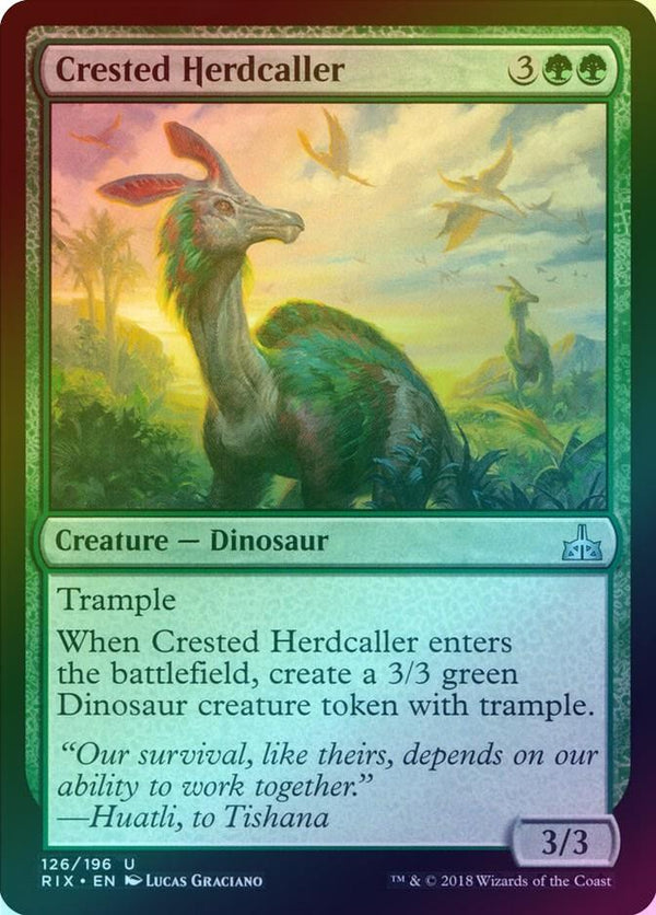 Crested Herdcaller (Foil) (RIX)