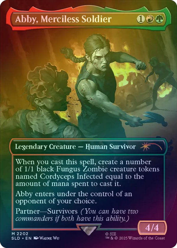 Abby, Merciless Soldier - The Last Of Us Part II (Rainbow Foil) (SLD)